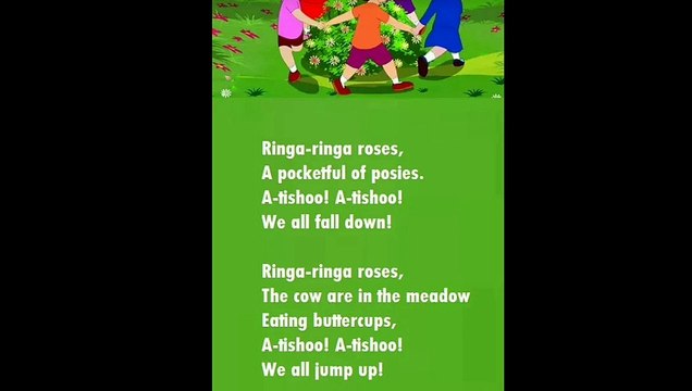 ringa ringa roses | ringa ringa roses poem