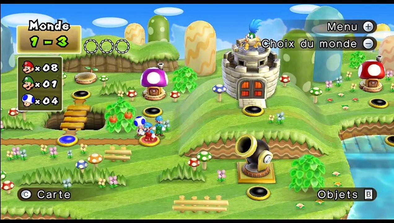 Another Super Mario Bros. Wii online multiplayer - wii