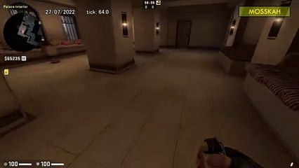 How to Smoke Scaffolding on Mirage, option 1 - CSGO