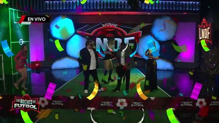 Conductora sufre terrible accidente en 'Las Noches del Fútbol'