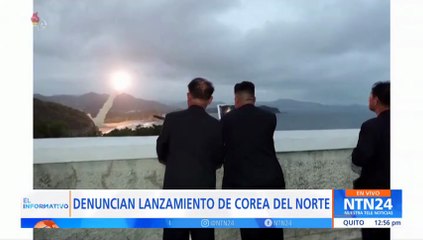 Download Video: Corea del Norte lanzó un misil balístico de corto alcance al mar de Japón