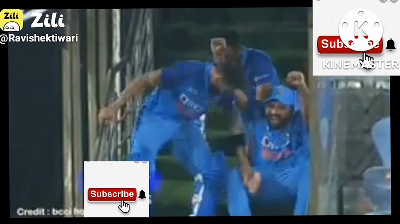 India vs Australia 2nd t20 match, India Winning moment, India celebration after winning match