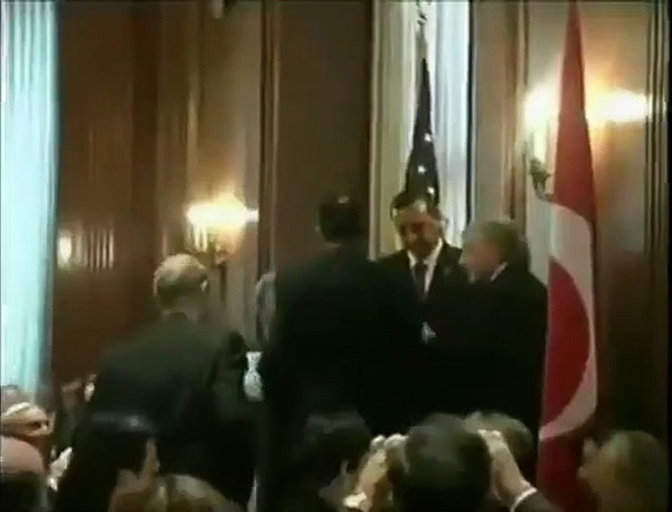 Erdoğan'ın Yahudi Cesaret Ödülü görüntüleri. Arşiv-Amerikan Yahudi Kongresi (AJC) 2004