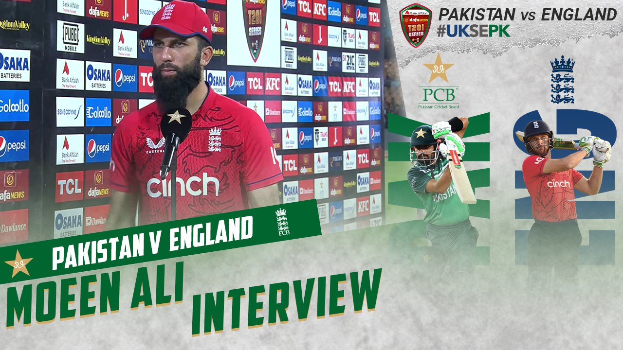 Moeen Ali Interview Pakistan vs England 4th T20I 2022 PCB MU2T