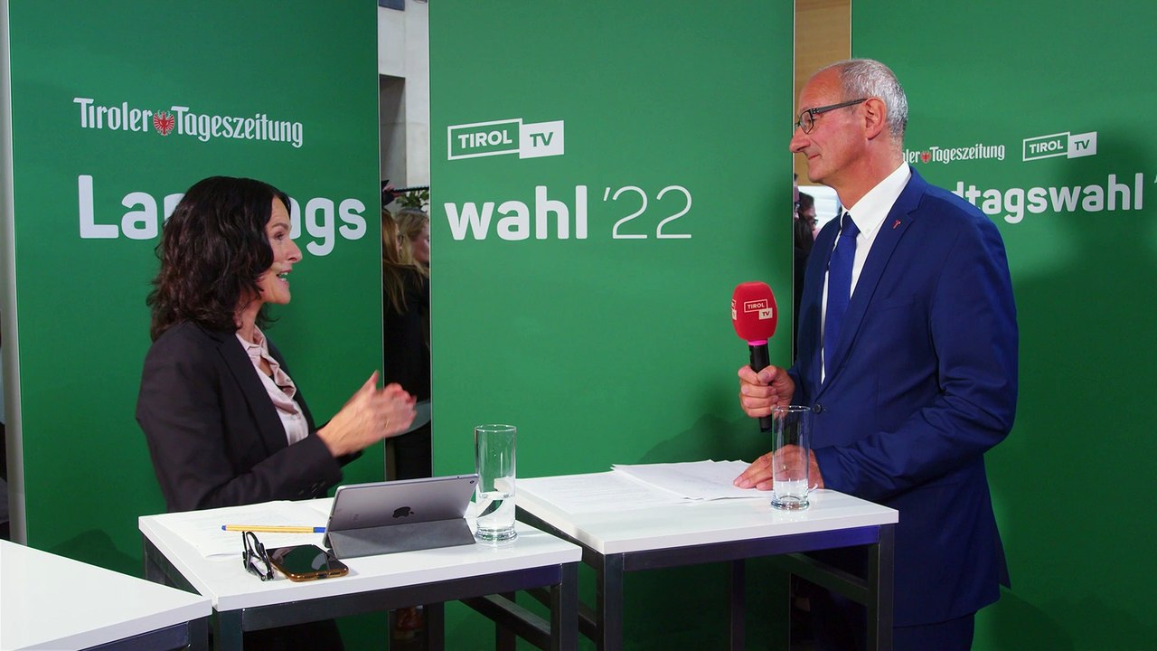 Toni Mattle  im TT-Wahlstudio