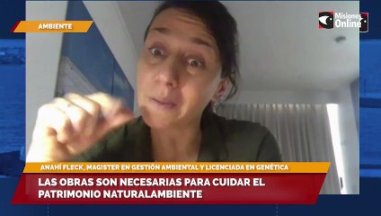 Las obras son necesarias para cuidar el patrimonio natural