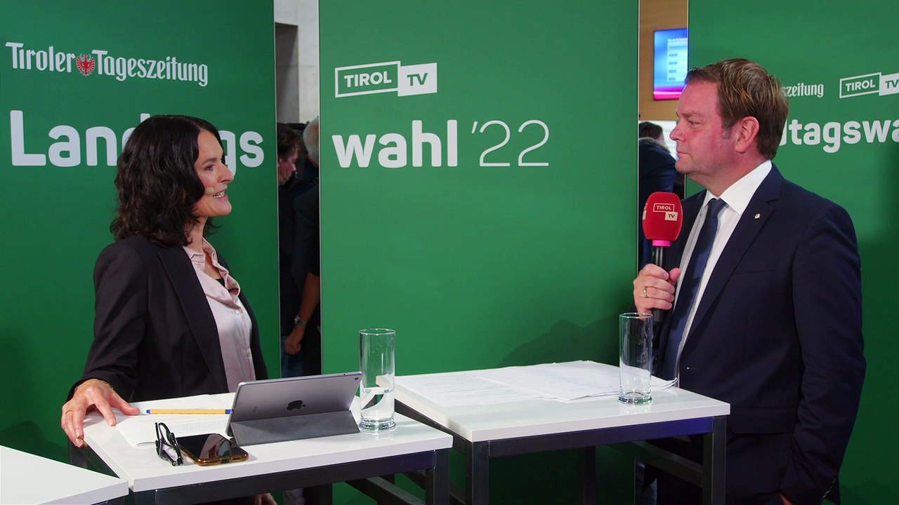 Markus Abwerzger im TT-Wahlstudio