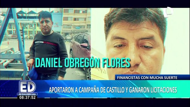 Pedro Castillo: aportantes de la campaña presidencial recibieron millonarias licitaciones