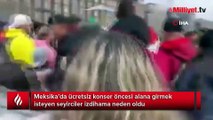 Meksika’da ücretsiz konser izdihama neden oldu: 1 yaralı