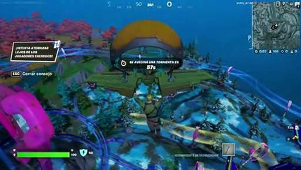 Usa Salpicón Cromado en una estructura y pasa a través de ella en un plazo de 5 segundos