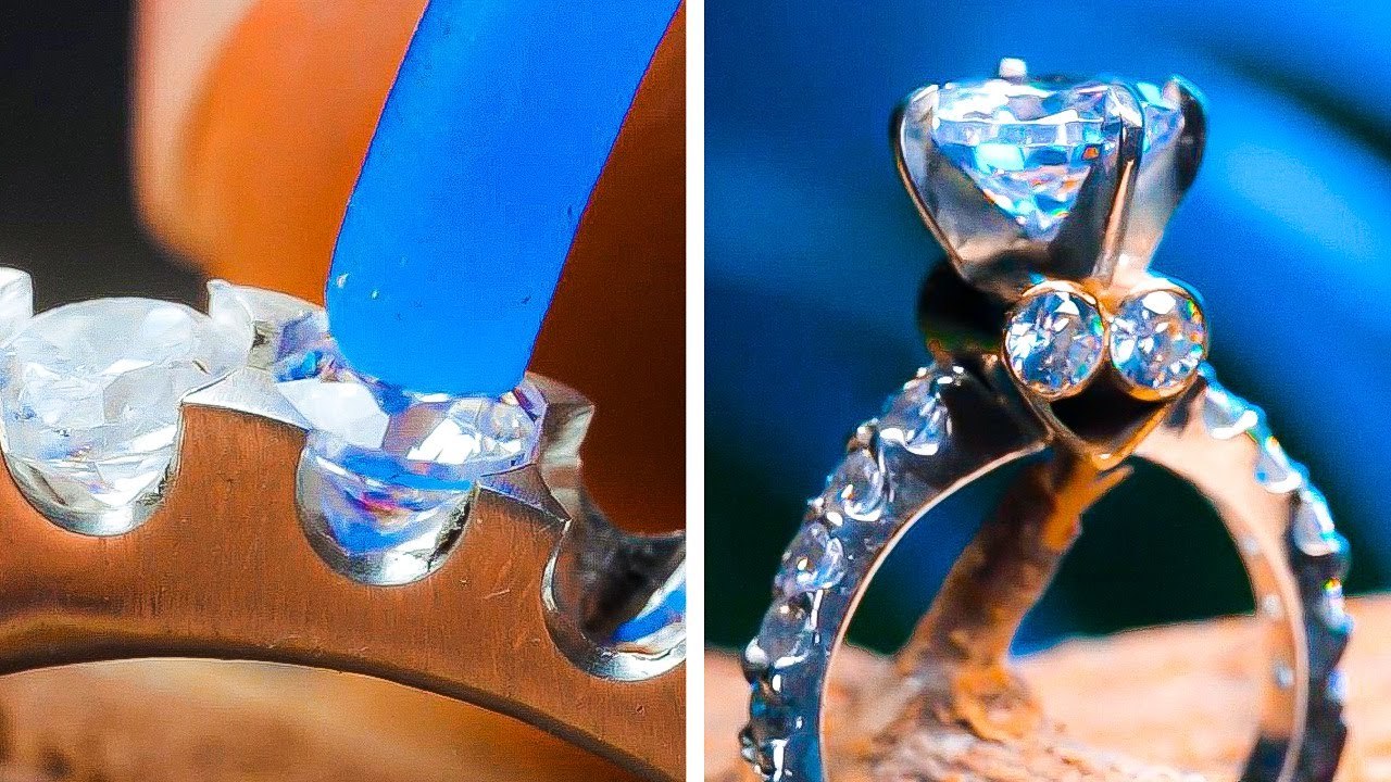 DIY Wedding Ring __ Creating Jewelry From Coin And Silver By Wood Mood