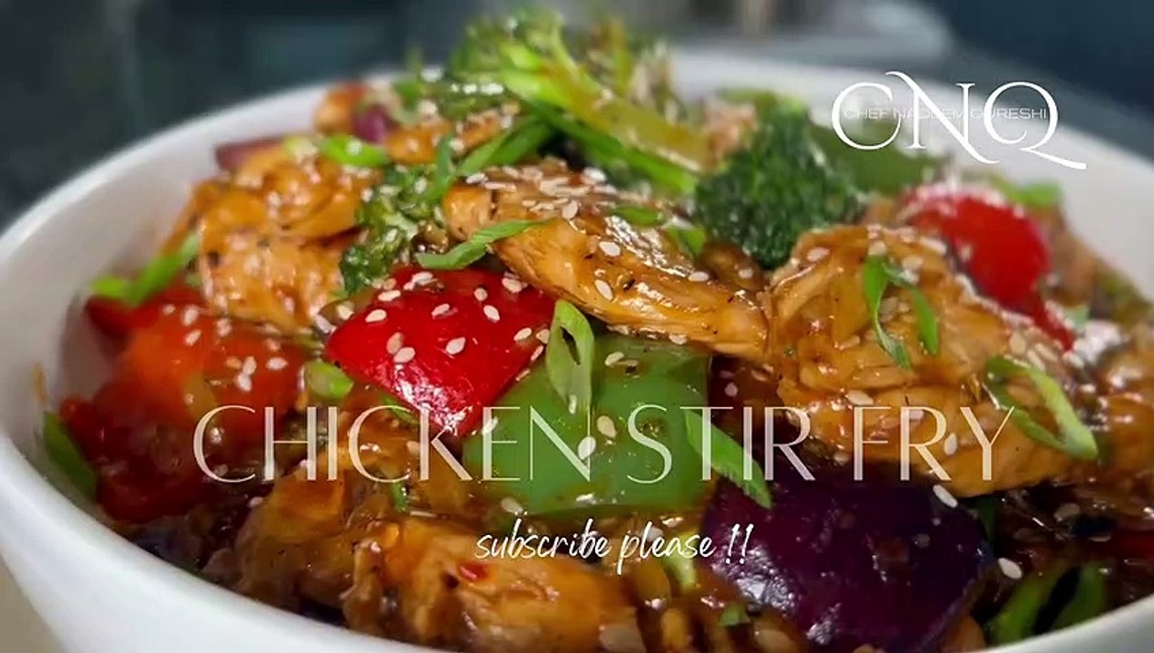 Chicken Stir Fry With Vegetables I Best Authentic Easy & Quick Recipe By Chef Nadeem