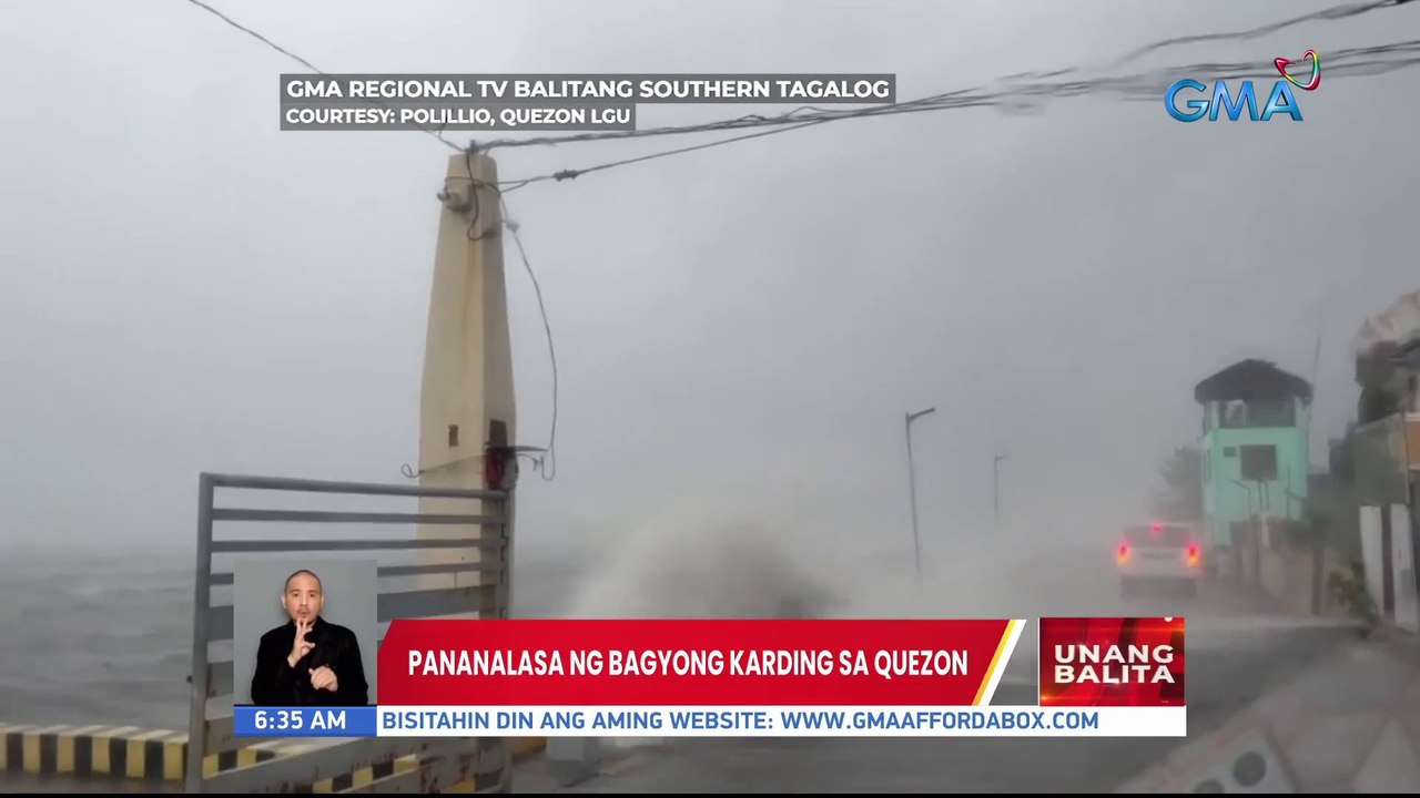 Pananalasa Ng Bagyong Karding Sa Quezon Ub Video Dailymotion 8558