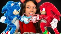 Battle Between Sonic And Knuckles _ Realistic Diorama With Popular Characters