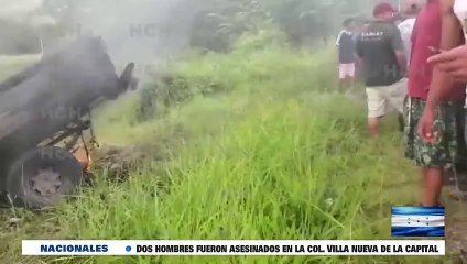 #HCHSanJerónimo| ¡Fatal! Vehículo en llamas impacta contra motocicleta dejando un muerto