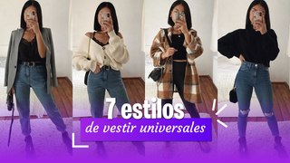 7 estilos de vestir universales que te sorprenderán