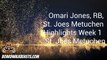 Omari Jones, St. Joes Metuchen with a big week 1