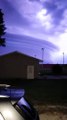 Supercell with Constant Lightning Forms in Illinois