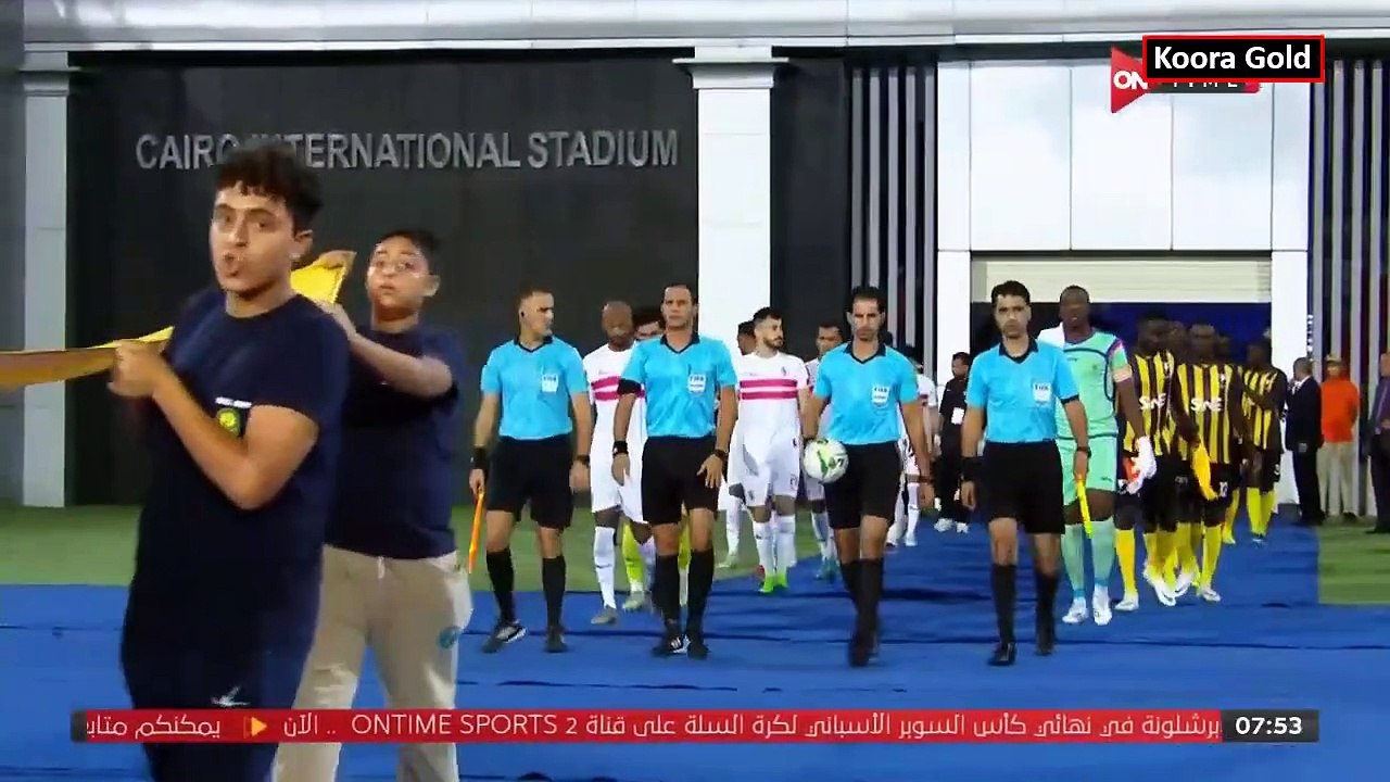 ملخص مباراة الزمالك واليكت سبورت 2-0