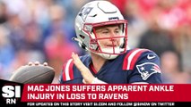 Mac Jones Suffers Injury Against Ravens