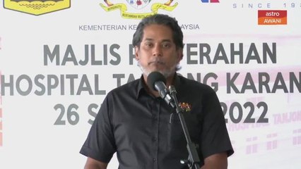 Hospital Pakar Minor Tanjong Karang beroperasi 10 Oktober ini - KJ