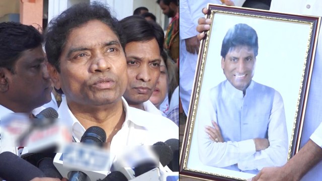 राजू श्रीवास्तव की प्रार्थना सभा में शामिल हुए जॉनी लीवर