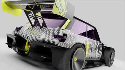 Renault R5 TURBO 3E, Née pour drifter