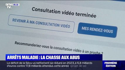 Download Video: Sécurité sociale: les arrêts maladie délivrés en téléconsultation ne seront bientôt plus remboursés