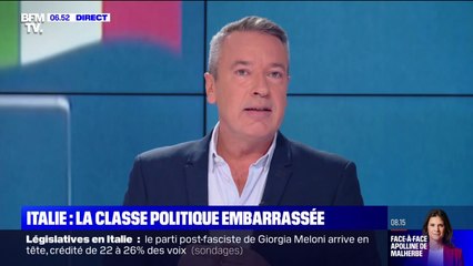 Les réactions discrètes de la classe politique en France après la victoire de Meloni en Italie