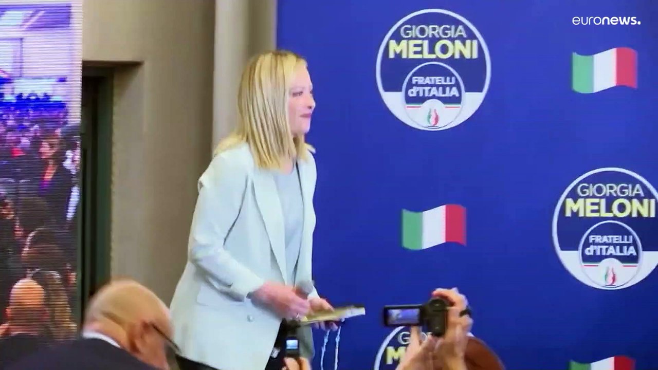 "italiener vereinen": giorgia meloni siegt bei den parlamentswahlen