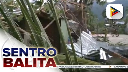 Скачать видео: Higit 1,000 pamilya sa Dingalan, Aurora, inilikas dahil sa Bagyong Karding