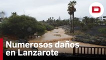 Daños de la tormenta tropical Hermine en su paso por Lanzarote