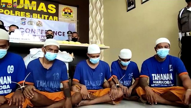 Polres Blitar Rilis Kasus di Bulan September 2022