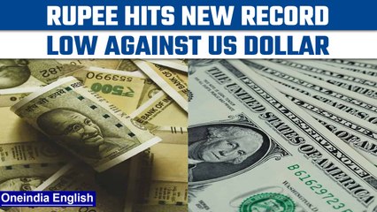 Rupee hits record low against US dollar for second day, falls well past 81 | Oneindia News*News