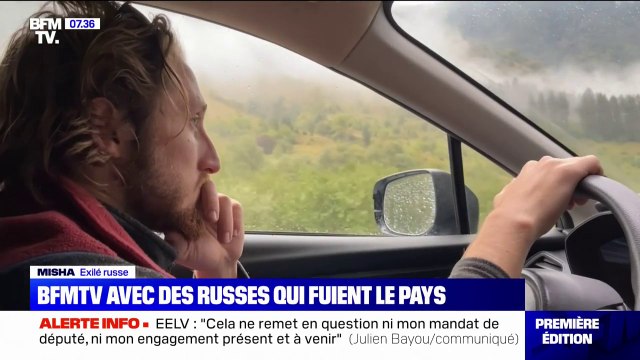 Mobilisation partielle militaire: la ruée aux frontières des Russes fuyant la guerre