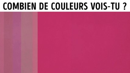 Vérifie si tu Peux Voir Plus de Couleurs que les Autres Personnes
