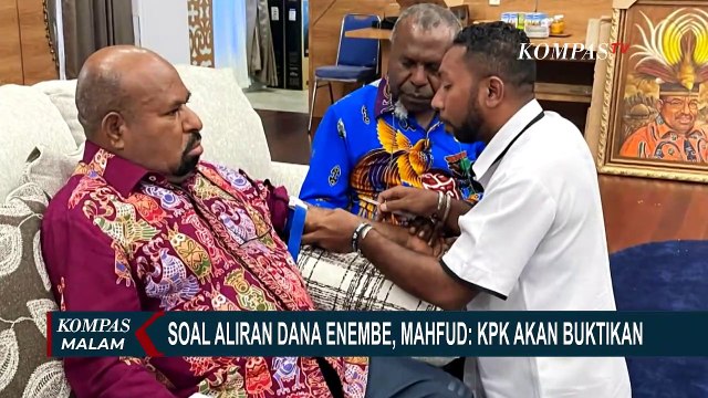 Mahfud MD Minta Lukas Enembe Penuhi Panggilan KPK