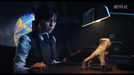 Wednesday Addams vs. Thing - Official Clip