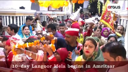 Langoor Mela Begins At Bada Hanuman Mandir in Amritsar
