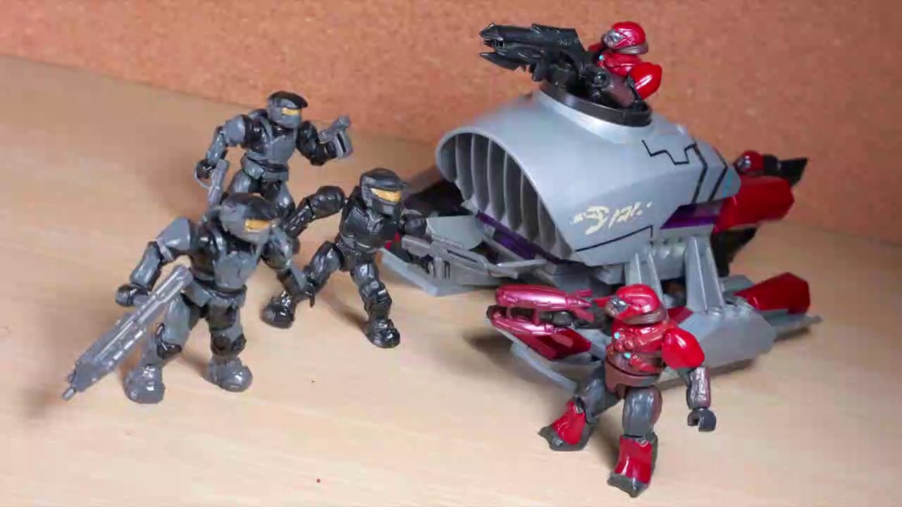  Mega Bloks HALO: Brute Prowler Attack || DOOM Construx Review