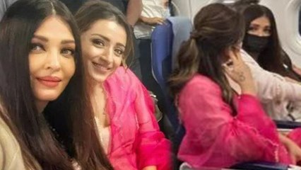 Download Video: Aishwarya rai Flight में Economy Class Travel करती Viral।Ponniyin Selvan 1 Promotion।*Entertainment