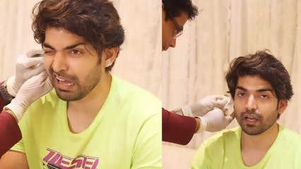 Gurmeet Choudhary Ear Piercing कराते Funny Video Viral, कहा में डरता नहीं | Boldsky *Entertainment