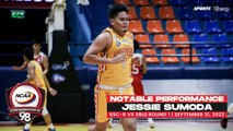 NCAA Season 98 _ Notable Performance_ Jessie Sumoda (SSC-R vs SBU) _ Men's Basketball Tournament