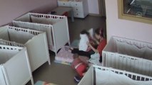 2 yaşındaki kızı kreşte uyuturken darp etmişler
