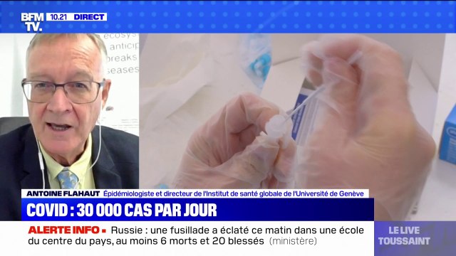 Nouvelle hausse des cas de Covid-19: les recommandations de l'épidémiologiste Antoine Flahault