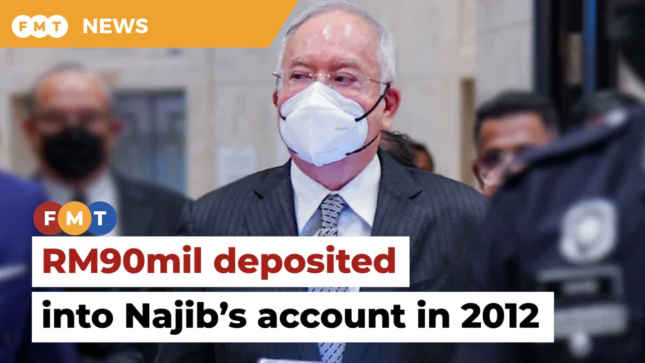 RM90mil deposited into Najib’s account in 2012, bank manager tells court