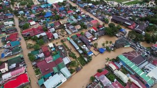 Mga pinsalang dulot ng Super Typhoon Karding, na itinuturing na pinakamalakas na bagyo ngayong taon