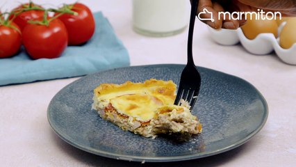 Redécouvrez la fameuse tarte au thon, tomates et moutarde, que c’est bon !