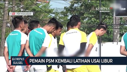 Pemain PSM Kembali Latihan Usai Libur