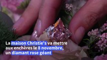 Un diamant rose géant mis aux enchères à Genève